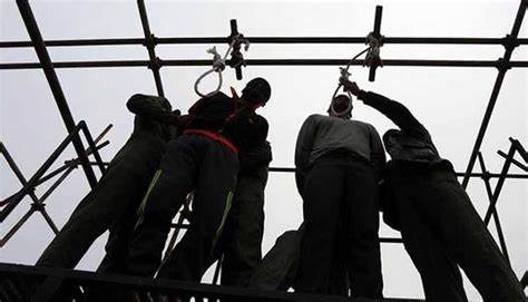 اجرای حکم اعدام دست‌کم ۷۷ زندانی در زندان‌های ایران در ماه