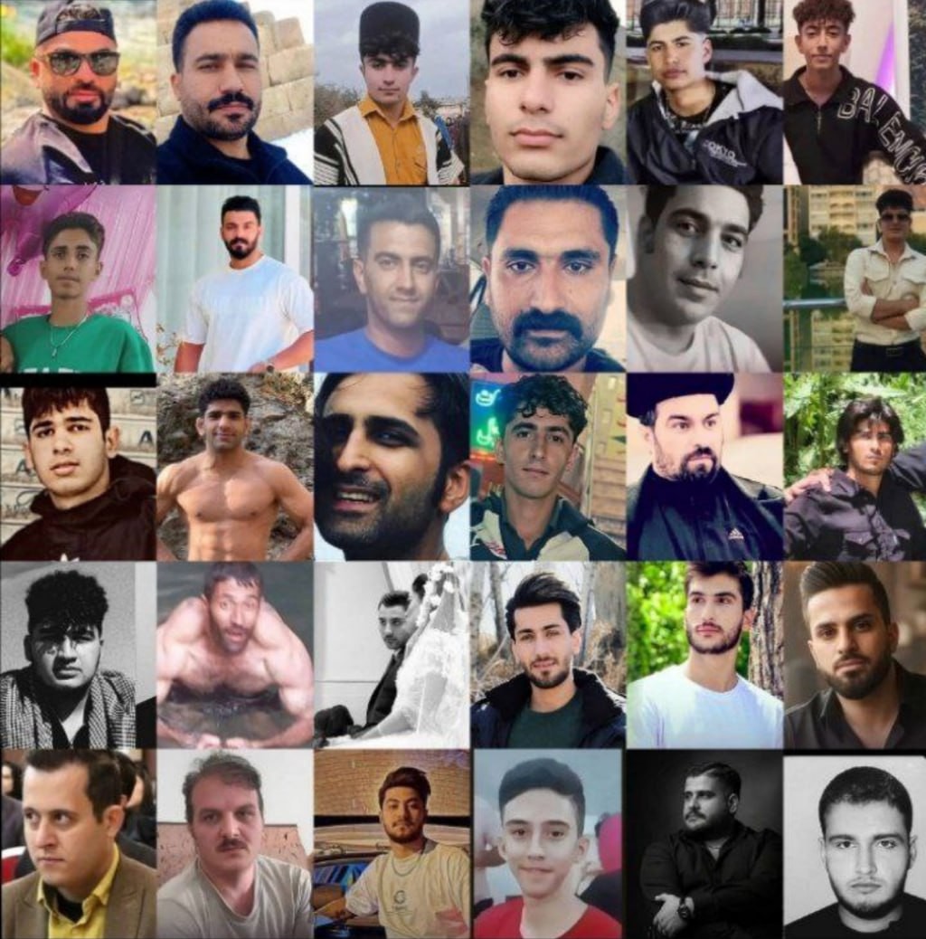 کشته شدگان به دست جمهوری اسلامی